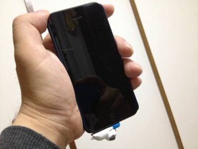 iPhone5に装着